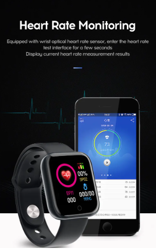 Smartwatch Deportivo con Pantalla a Color