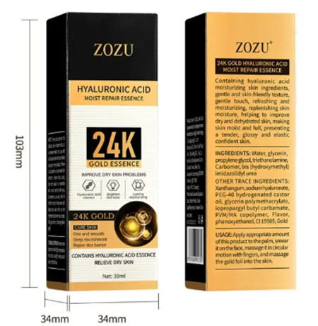 Serum Hidratante Gold 24k Colageno