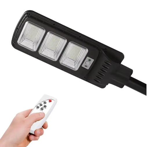 Lámpara Solar LED 200W con Sensor de Movimiento