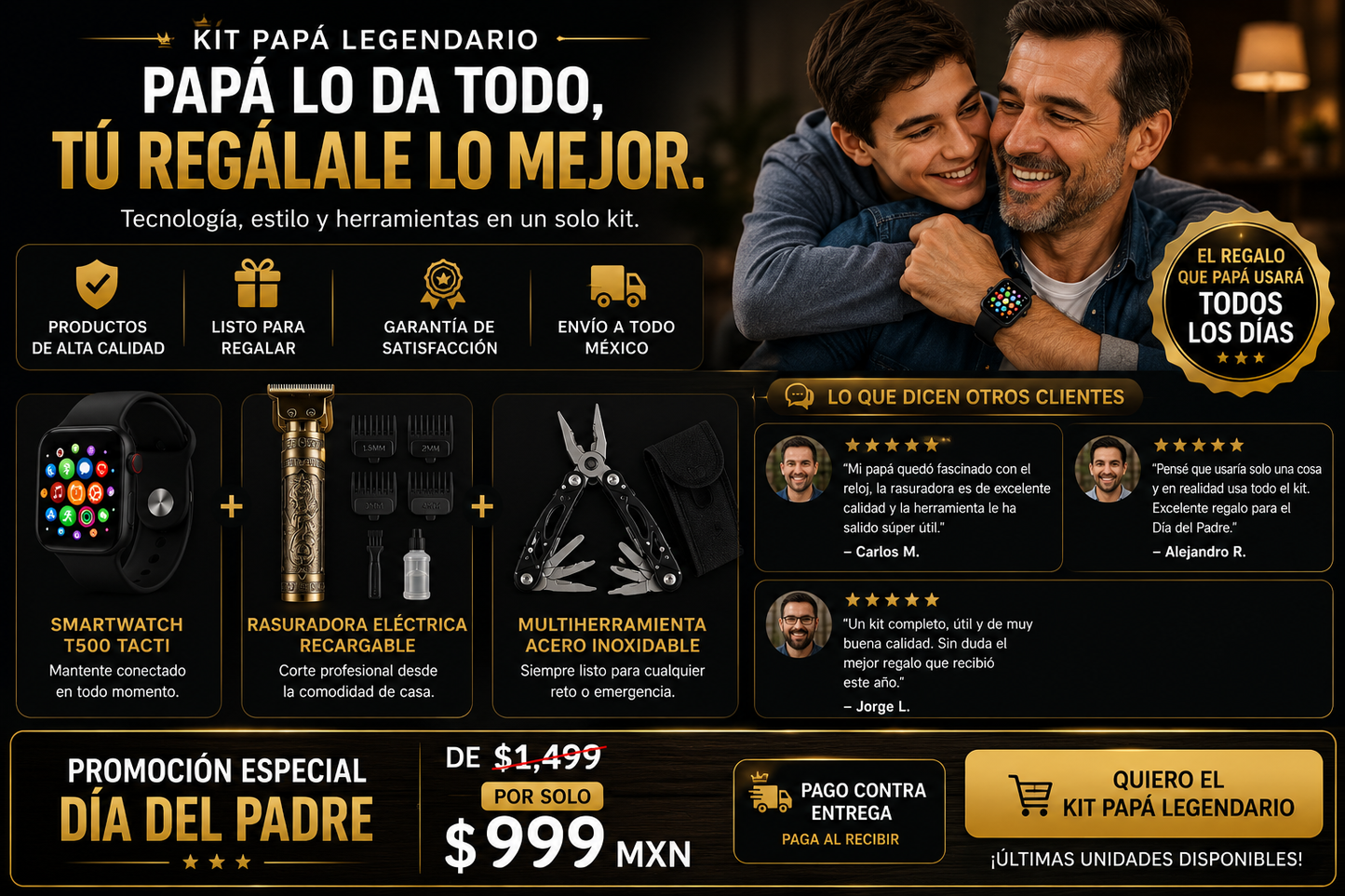 Kit Papá Legendario