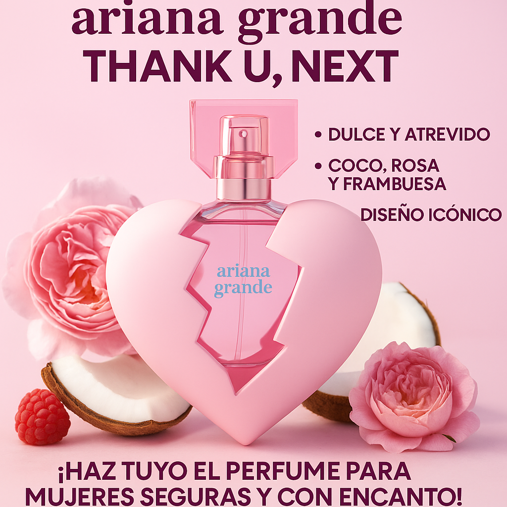 Perfume Ariana Grande Corazón Thank U Next