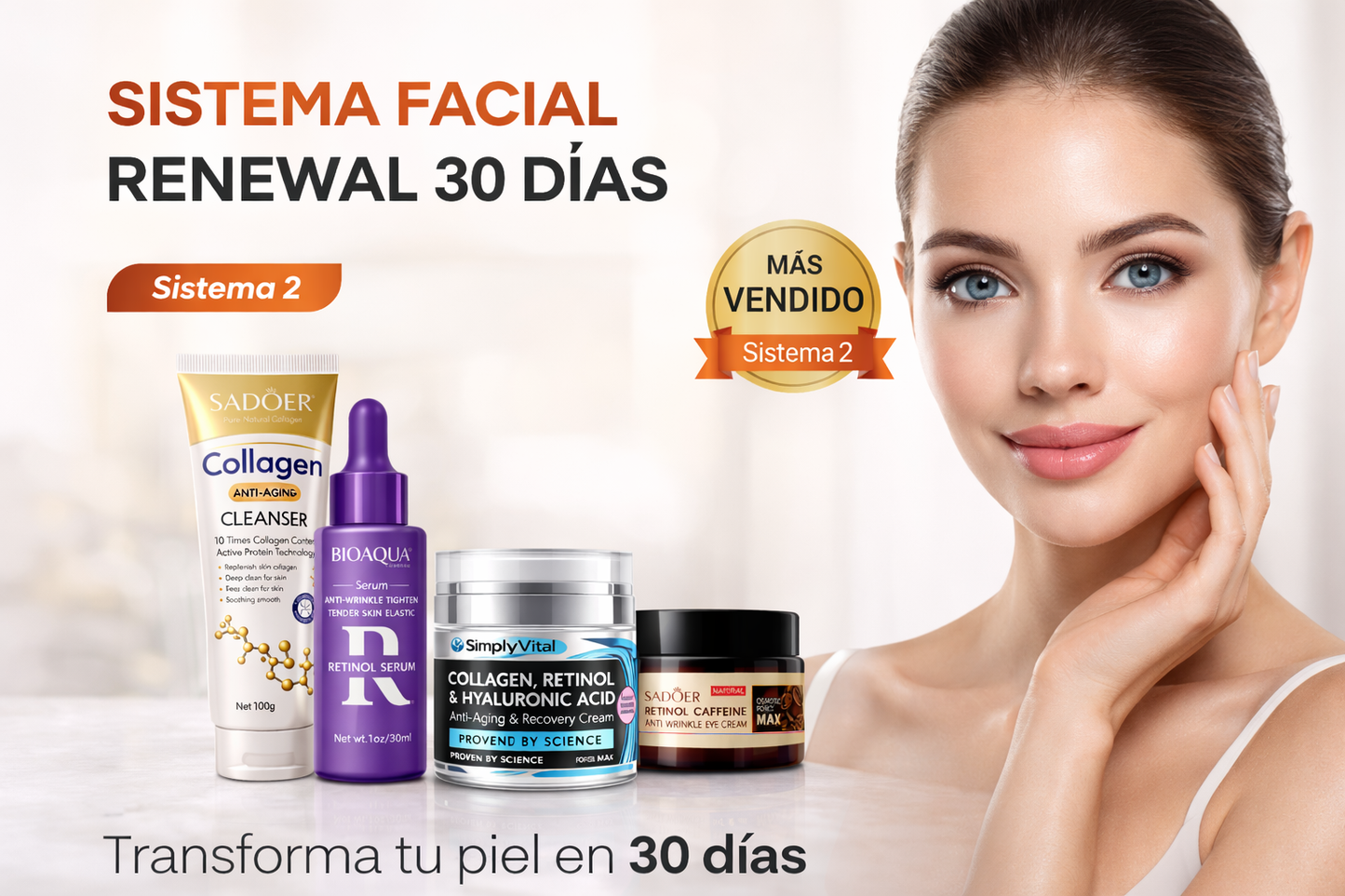 Sistema Facial Renewal 30 Días