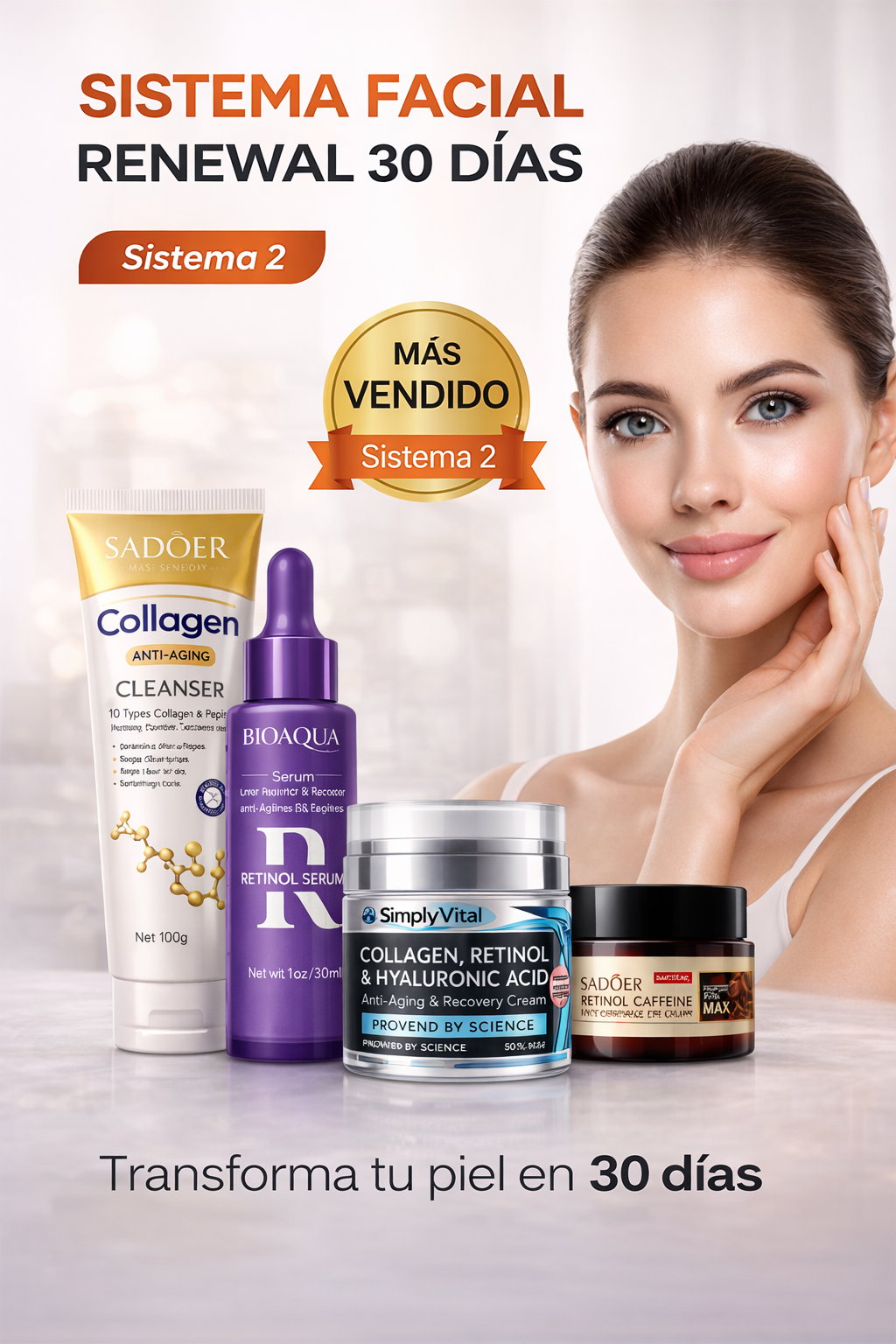 Sistema Facial Renewal 30 Días