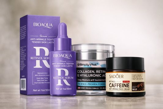 Kit Retinol Renewal Care (3 Sérums Premium Anti-Edad)